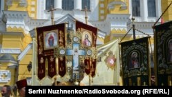 Архивска фотографија- православна црква во Киев