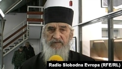 Македонскиот архимандрит Никодим Царкњас од Грција.