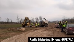 Градежни работи за гасификација на Тетово.