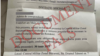 Ministerul Apărării a publicat acest document cu eticheta „Document fals”.