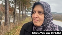 Фатма Фейзуллах, майка на Тюркян – 18-месечното бебе, убито от комунистическите власти на 26 декември 1984 г. по време на насилствената смяна на имената на българските турци.