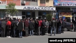 Тажик мигранттары. 