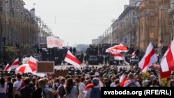 La Minsk, 30 august 2020