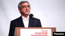 Հայաստանի երրորդ նախագահ Սերժ Սարգսյանը, արխիվ