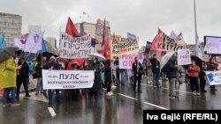Blokada Brankovog mosta u Beogradu, 26. mart 2025. 