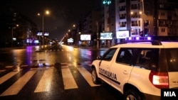 Полициски час во Скопје, 23/24 март 2020 година