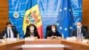 Maia Sandu și Natalia Gavrilița, la învestirea ministrului de Externe, Nicu Popescu