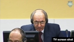 Tolimir u sudnici 25. veljače 2014.