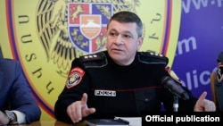 Վլադիմիր Գասպարյանը ոստիկանապետի պաշտոնում, փետրվար, 2017թ․