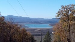 Чорноріченське водосховище, кінець листопада 2020 року
