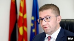 Претседателот на ВМРО-ДПМНЕ Христијан Мицкоски