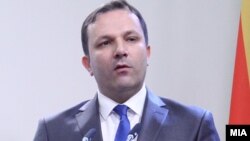 Министерот за внатрешни работи Оливер Спасовски