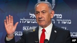 Kryeministri izraelit, Benjamin Netanyahu.