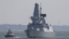 დიდი ბრიტანეთის სამხედრო ხომალდი HMS Defender-ი ოდესის პორტთან.