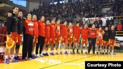 Македонската ракометна репрезентација.