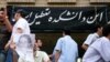 Iran - Reformist students protest against the arrest of the manager of Sahar magazine in Amirkabir University, 05May2007