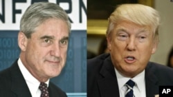 Спецпрокурор США Мюллер і президент США Трамп
