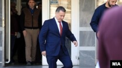Архивска фотографија - Поранешниот премиер Никола Груевски пред Основен суд Скопје 1 за судење за „Траекторија"