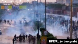 د پاکستان په کراچۍ کې د حزالله ډلې د مشر د وژنې په غبرګون مظاهره