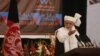 FILE: Afghan President Ashraf Ghani speaks to religious leaders during an anti-corruption conference in Kabul.