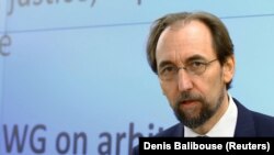 Верховний комісар ООН з прав людини Зеїд Раад аль-Гуссейн