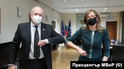 Владимир Бучковски и Екатерина Захариева