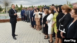 İlham Əliyev Ağsuda