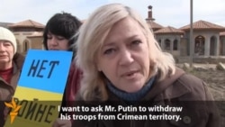 Protest krimskih žena za mir