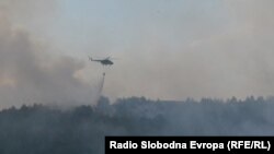 Архивска фотографија од пожар во битолско