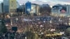 Protesta e udhëhequr nga studentët në Beograd, 22 dhjetor.