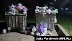 Kontejneri puni smeća, 22. mart 2025.
