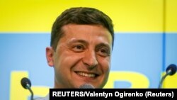 Președintele ucrainean Volodymyr Zelenskiy , 21 iulie 2019