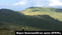 Мария и Константин по трасето на Ком-Емине
