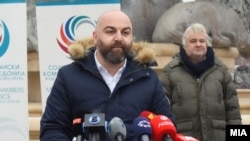 Мартин Ангеловски од Групацијата за угостителство