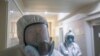 Ukraine -- Resuscitation of the infectious department of the hospital in Kyiv, COVID-19, Kyiv, 18Jun2020
