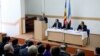 Молдова премьер-министры Юрие Лянкэ Комрат шәһәрендә гагауз хакимияте белән очраша. 22 гыйнвар, 2014