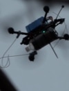 Один из распространенных типов FPV-дронов, используемых ВСУ, на фронте в районе Курахово