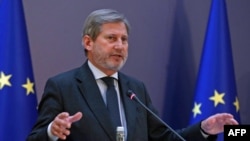 Еврокомесарот Јоханес Хан