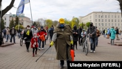 Пратэсты супраць акумулятарнага заводу ў Берасьці, красавік 2020 году