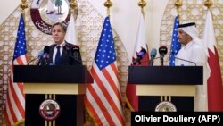 د امریکا او د قطر د بهرنیو چارو وزیران