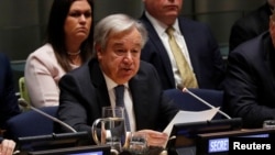 Sekretari i përgjithshëm i Kombeve të Bashkuara, Antonio Guterres.