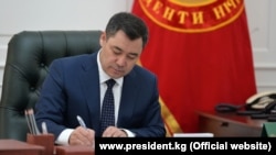 Президент Садыр Жапаров.
